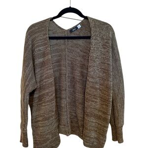 BDG Women's Tan Open-Front Cardigan P/S